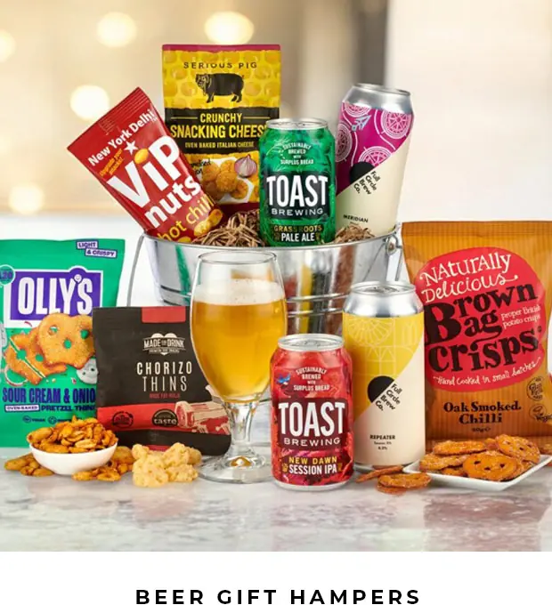 Craft beer gift hampers with fast UK delivery