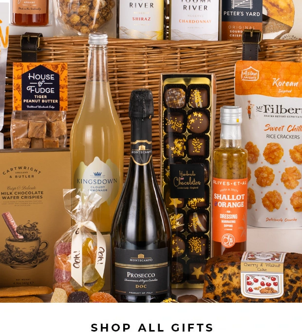 browse our food hamper selection of gifts in the uk